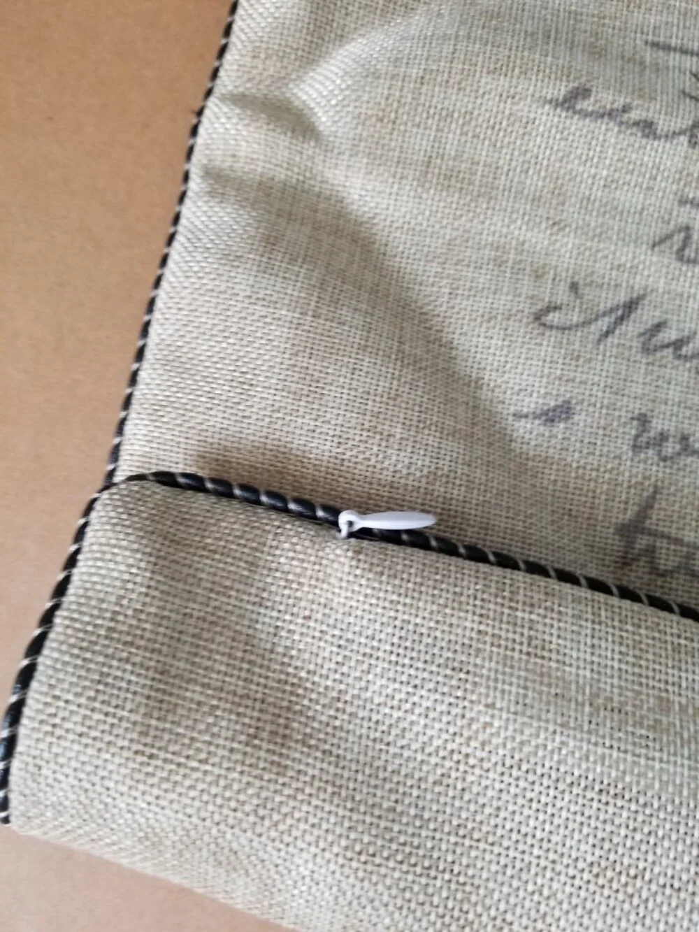 Bird Tan Zip on Pillow Cover